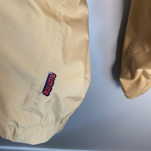 Sunice Men's Yellowish-Tan Mesh Lined Golf Windbreaker Pullover Jacket Medium - Picture 9 of 16